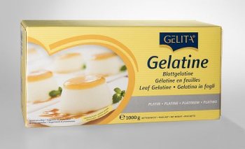Blattgelatine platin (aus Schwein)