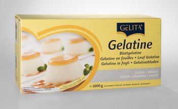 Blattgelatine silber (aus Schwein)