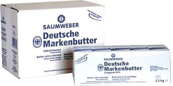Markenbutter Stange (4 x 2,5 kg)