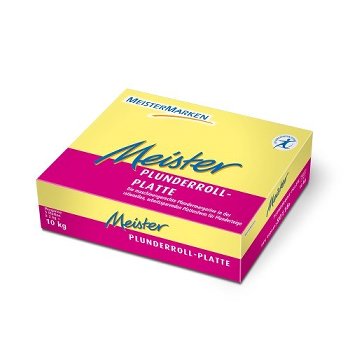 Plundermargarine 'Meister Plunderroll-Platte'