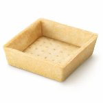 @ Snack-Tartelettes hell Quadrat | Viereck groß (120 Stk)