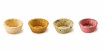 @ Snack-Tartelettes Mischkarton hell Rund klein | mini (160 Stk)