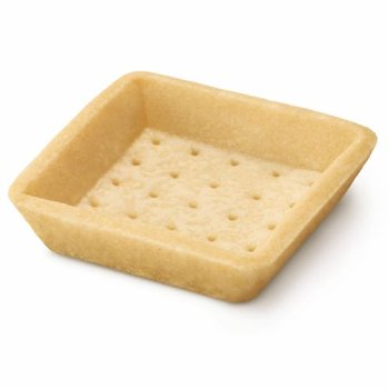 @ Dessert-Tartelettes hell Quadrat | Viereck mittel (162 Stk)