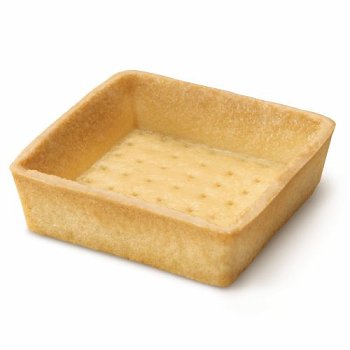 @ Dessert-Tartelettes hell Quadrat | Viereck groß (120 Stk)