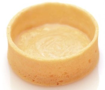 Dessert-Tartelettes hell Rund mittel (125 Stk)