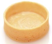 Dessert-Tartelettes hell Rund mittel (125 Stk)