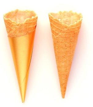@ Waffelhörnchen | Cones hell klein | mini (83 Stk)