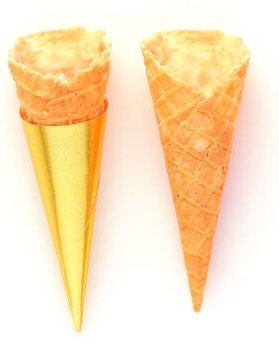 @ Waffelhörnchen | Cones hell klein | mini (140 Stk)
