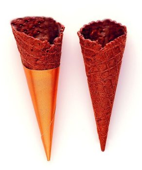 @ Waffelhörnchen | Cones Schoko klein | mini (140 Stk)