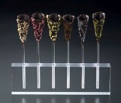 @ Waffelhörnchen | Cones mit Stiel Schoko gemischt klein | mini (83 Stk)