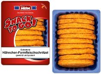 Hähnchenformfleisch- | Schnitzel paniert, gebraten (10 x 150 g)