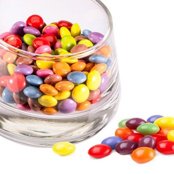 Arcobaleno, Schokolinsen, 'Smarties'