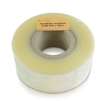 Randfolie neutral, flexibel | weich B6cm (300 lfm)