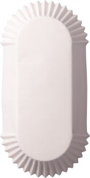 Eclair Förmchen 105 x 40 x 25 mm (1000 Stk)