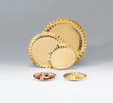 Goldteller rund 20cm (50Stk)
