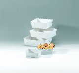 Gebäckschalen Körbli Gr.0 weiß (250Stk)