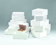 Patisserie-Schachtel weiß Nr.3 (100Stk)