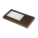 Tafelschokoladen-Verpackung schokobraun (2x25)