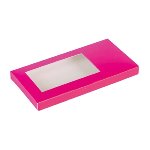 Tafelschokoladen-Verpackung pink/fuchsia (2x25)