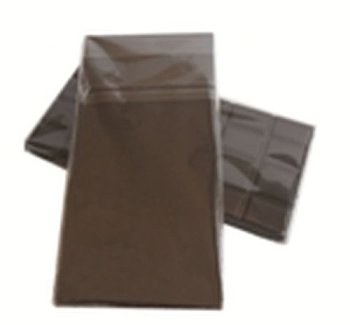 Flachbeutel | Tütchen für Tafelschokolade Zellophan neutral | transparent 190/105 (100 Stk)