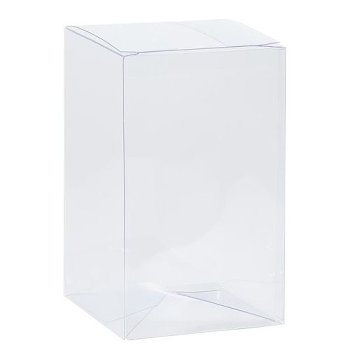 @ Pralinen- | Geschenk-Schachtel rechteckig Zeus transparent