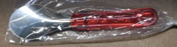Eisspatel SP25 Kunststoffgriff rot/transparent, 25cm