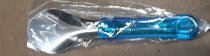 Eisspatel SP25 Kunststoffgriff blau/transparent, 25 cm