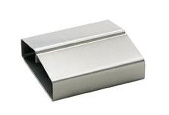Tischkartenhalter 75x80mm/H30 mm Edelstahl