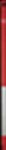 Alu-Stiel 130cm, rot