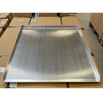 Lochblech Alu 58x78cm, 3 Seiten Rand
