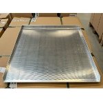 Lochblech Alu 58x78cm, 3 Seiten Rand