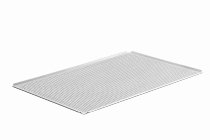 Lochblech Alu 60x40cm, 4- Seiten-Rand 45°, gebördelt
