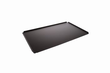 @ Backblech Alu schwarz 60x40cm, 4 Seiten 45°