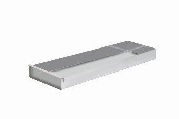 Schnittenblech Alu, mit Vorsetzer