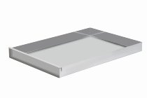 Schnittenblech Alu, mit Vorsetzer