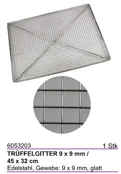 Pralinen- | Trüffelgitter 9x9mm, 450|320