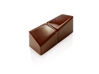 @ Gießform Praline | Pralinengießform 21 rechteckige Formen schräg zulaufend
