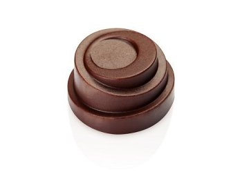 @ Gießform Praline | Pralinengießform 21 runde Formen gerillt