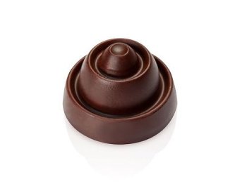 @ Gießform Praline | Pralinengießform 21 runde Formen gerillt