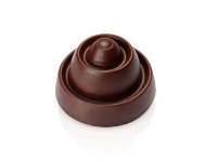 @ Gießform Praline | Pralinengießform 21 runde Formen gerillt