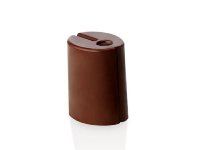 @ Gießform Praline | Pralinengießform 24 ovale Zylinder-Formen