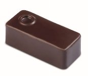 @ Gießform Praline | Pralinengießform 21 rechteckige Formen mit Punkte-Relief