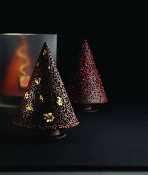 @ Gießform Weihnachts- | Tannen- | Christbaum 'Albero à Cono' (12 Teile für 4Stk)