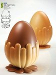 @ Gießform Ei 'Korb' mit Sockel (6 Teile für 2 Stk)