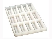 Silikon-Matte | -Form 15 längliche Formen glatt (17,5x28,5cm)