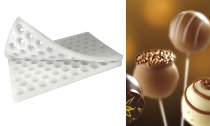 Silikon-Matte | -Form 67 Spheren | Kugeln (1/3GN =17,5x30cm)