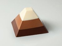 @ Silikon-Matte | -Form 35 Pyramiden| Dreiecke (60x40cm)