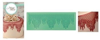 @ Silikon-Matte | -Form mit Relief | Reliefmatte für Tortendekore Motiv 100