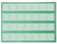 @ Silikon-Matte | -Form mit Relief | Reliefmatte für Tortendekore Motiv 03