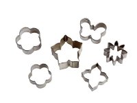 @ Ausstecher-Satz gemischt Mini glatt 6-tlg